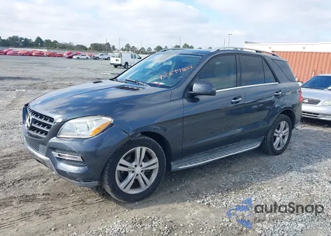 2013 Mercedes-Benz Ml 350 z USA, uszkodzony, nr VIN 4JGDA5JB8DA169223